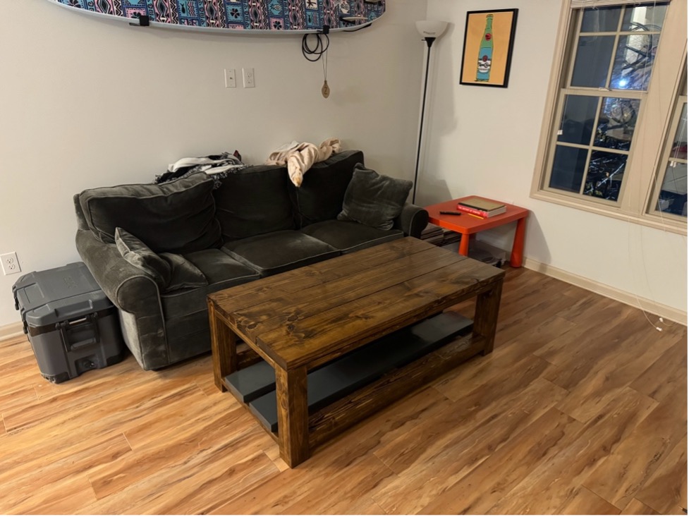 Finished table December 2024